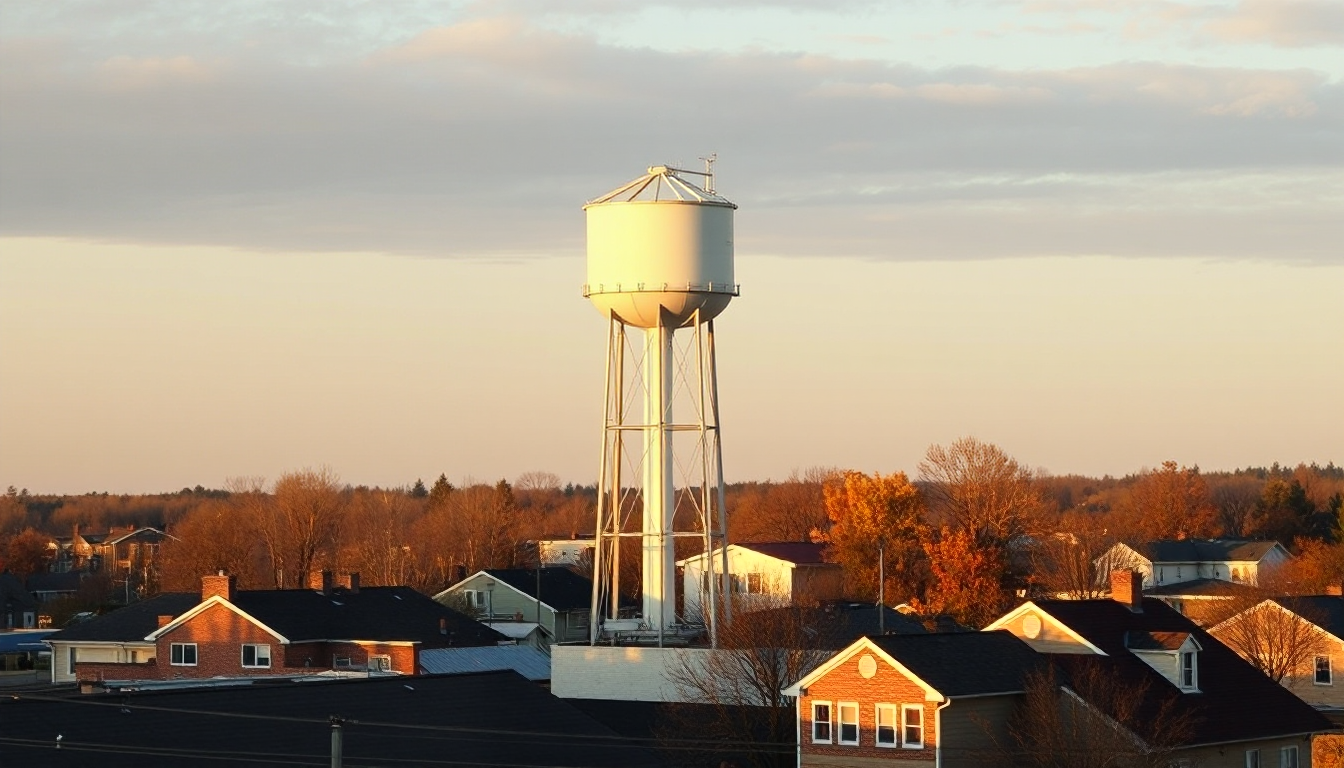 Hartford City Considers $25,663 Annual Water Tower Maintenance Program