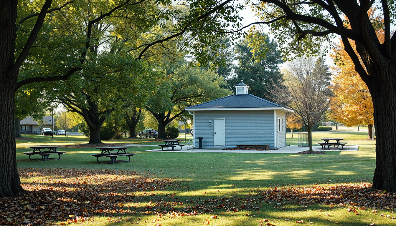 Webster Depot Park Restroom Project Advances in Dunkirk