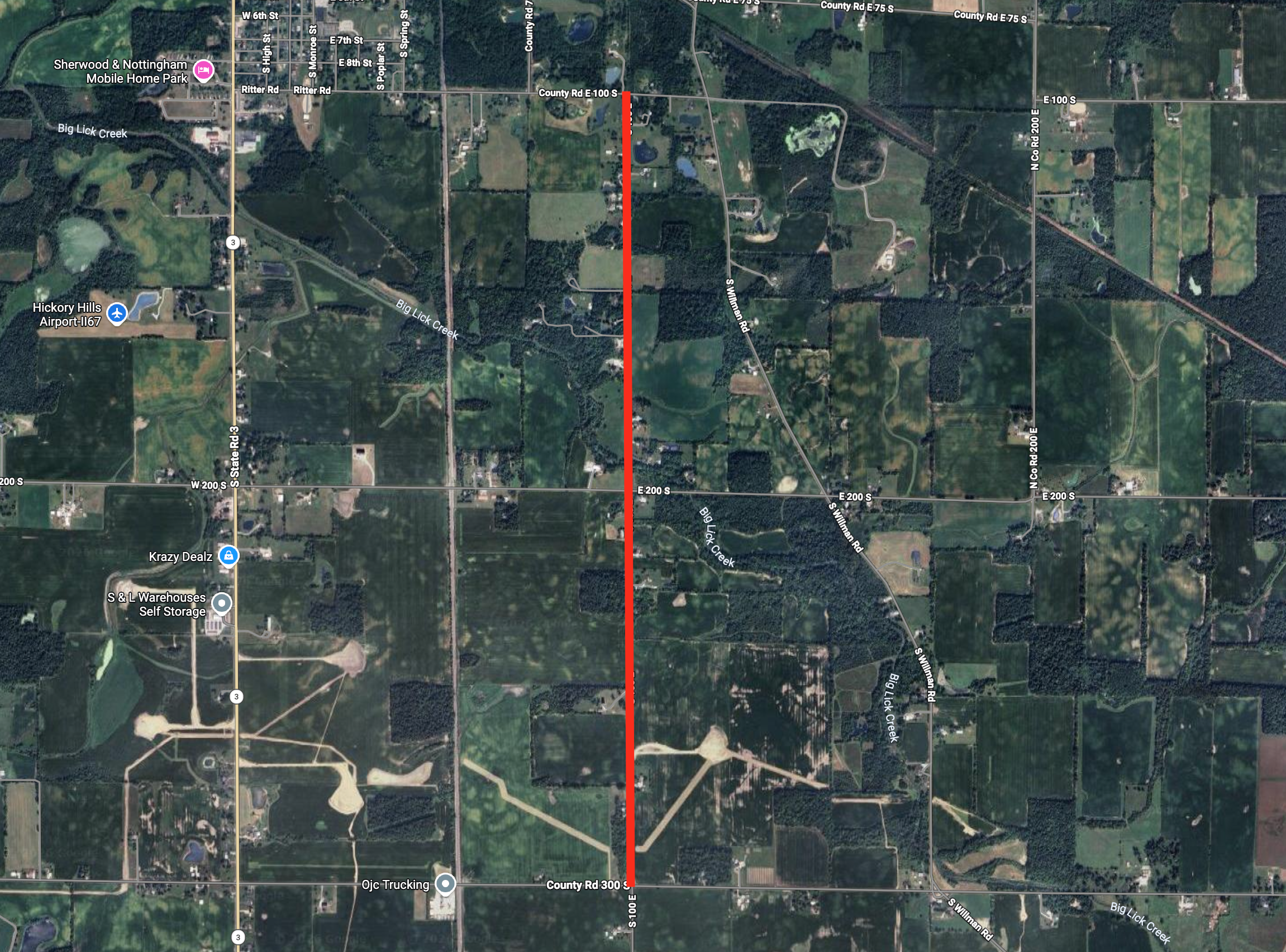 Gas Line Replacement Will Restrict County Road 100 East for 8 to 12 Weeks in Blackford County