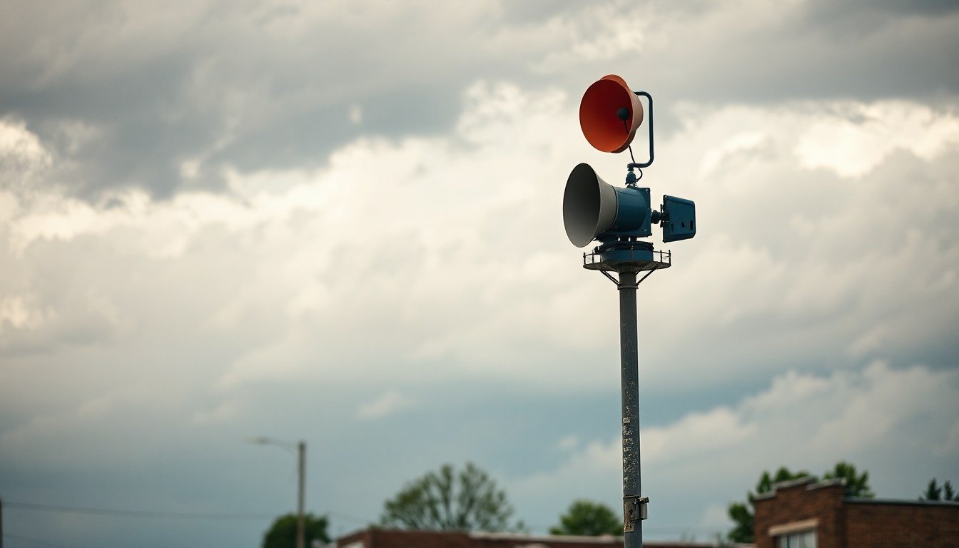 Tornado Siren Parts Obtained — Repair Awaiting Scheduling