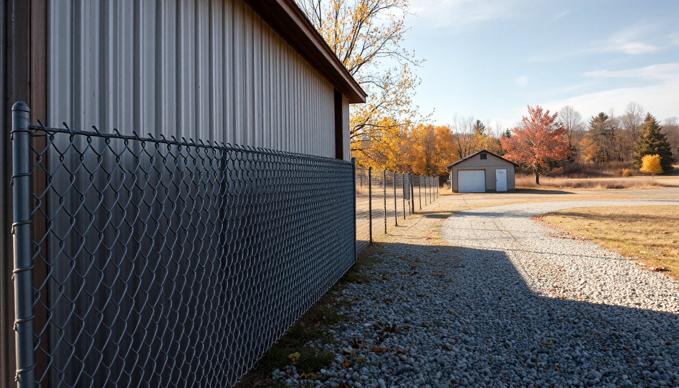 Salt-Shed Fence Wins Split Vote in Blackford County