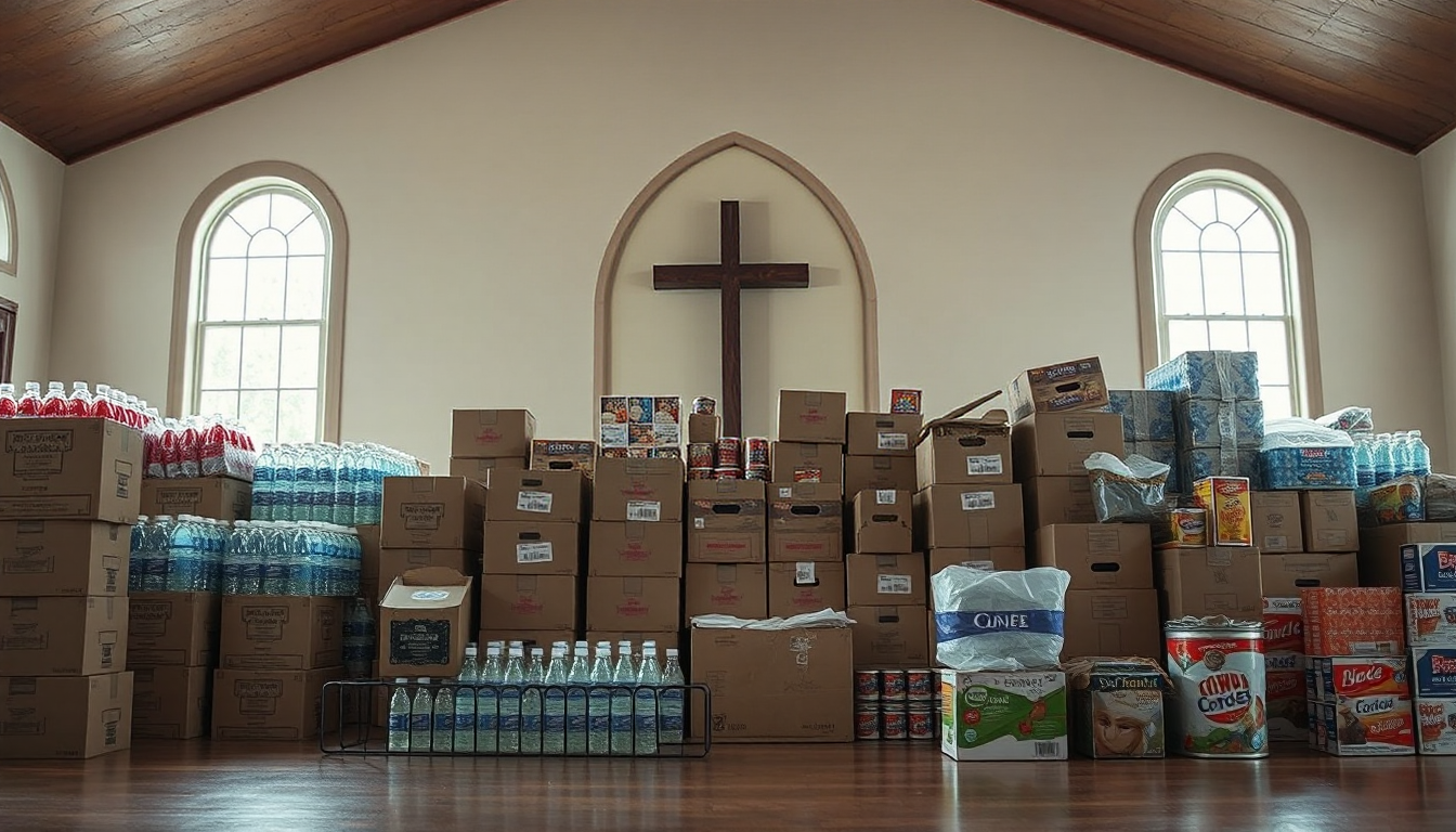 Hartford City Organizes Flood Relief for Neighboring Communities