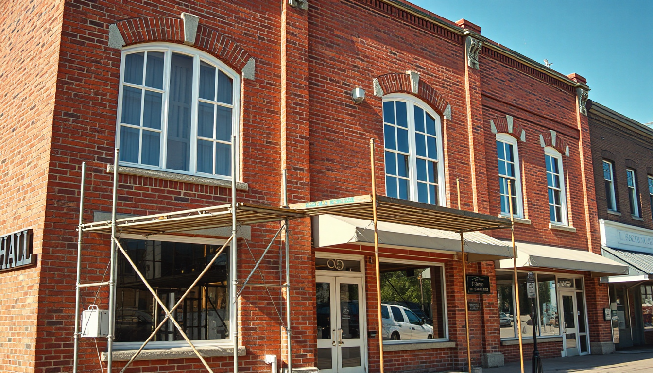 Dunkirk City Building Getting New Windows, Canopy, and Exterior Upgrades