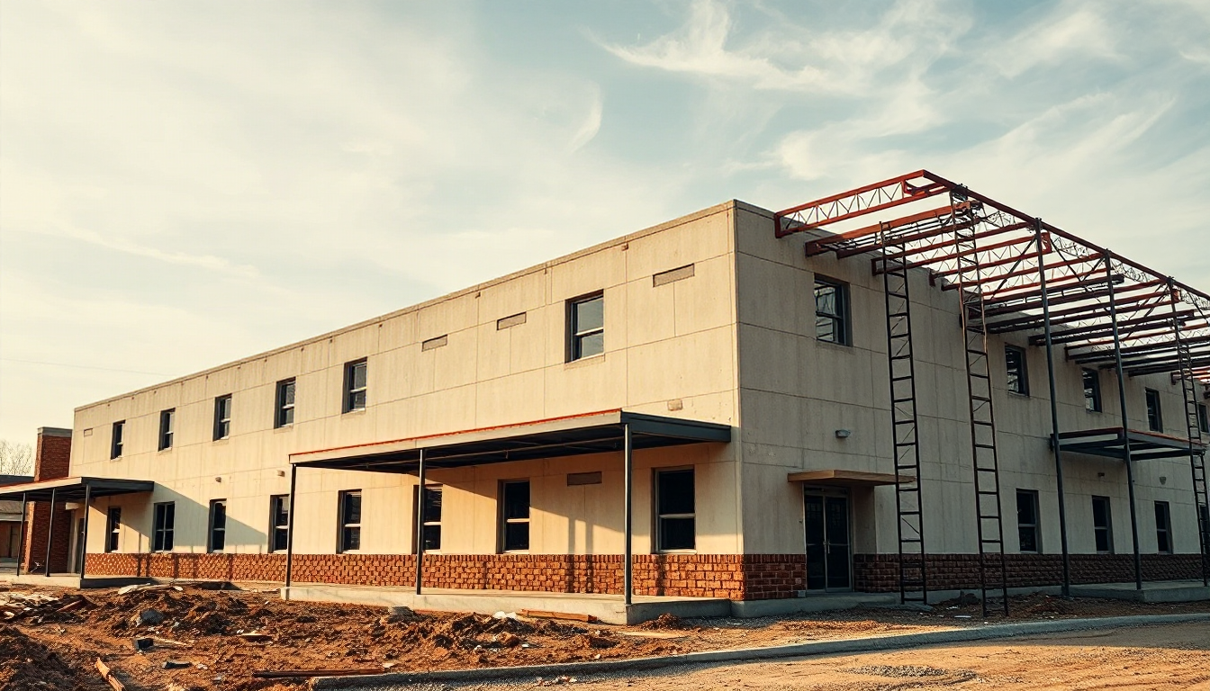 School Construction On Schedule — Building Occupied End of April 2027
