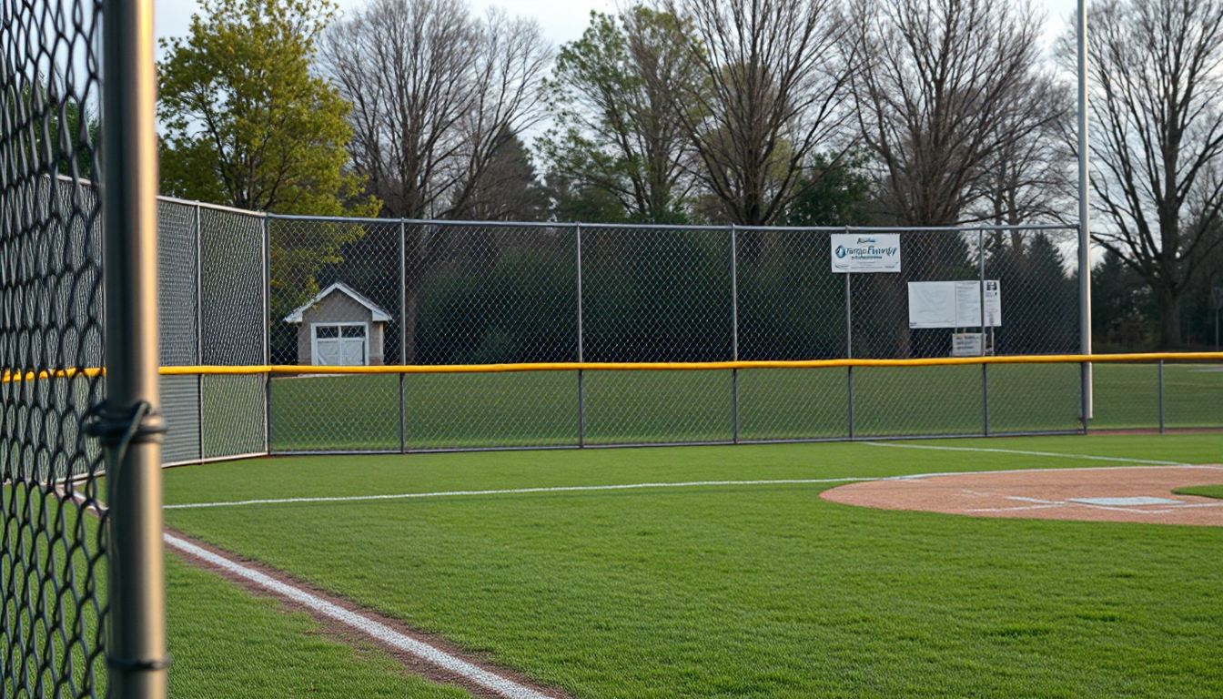 Bollman Park Softball Field Fencing Expected by Mid-August