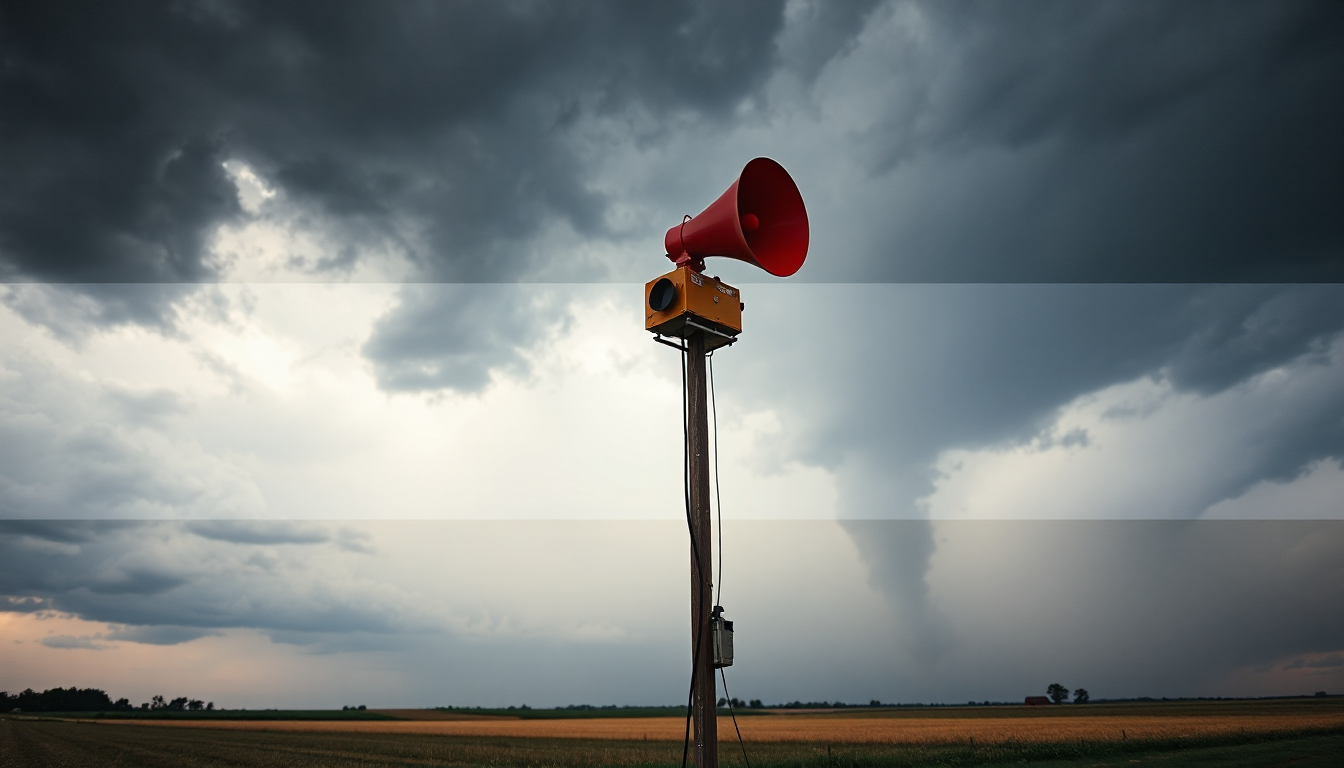 EMA Director Reports Siren Failure During Tornado, $7,500 Grant Spending in Blackford County