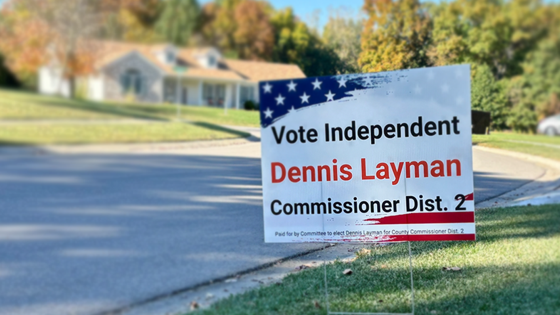 Independent Dennis Layman runs for commissioner on asking questions and answering to taxpayers