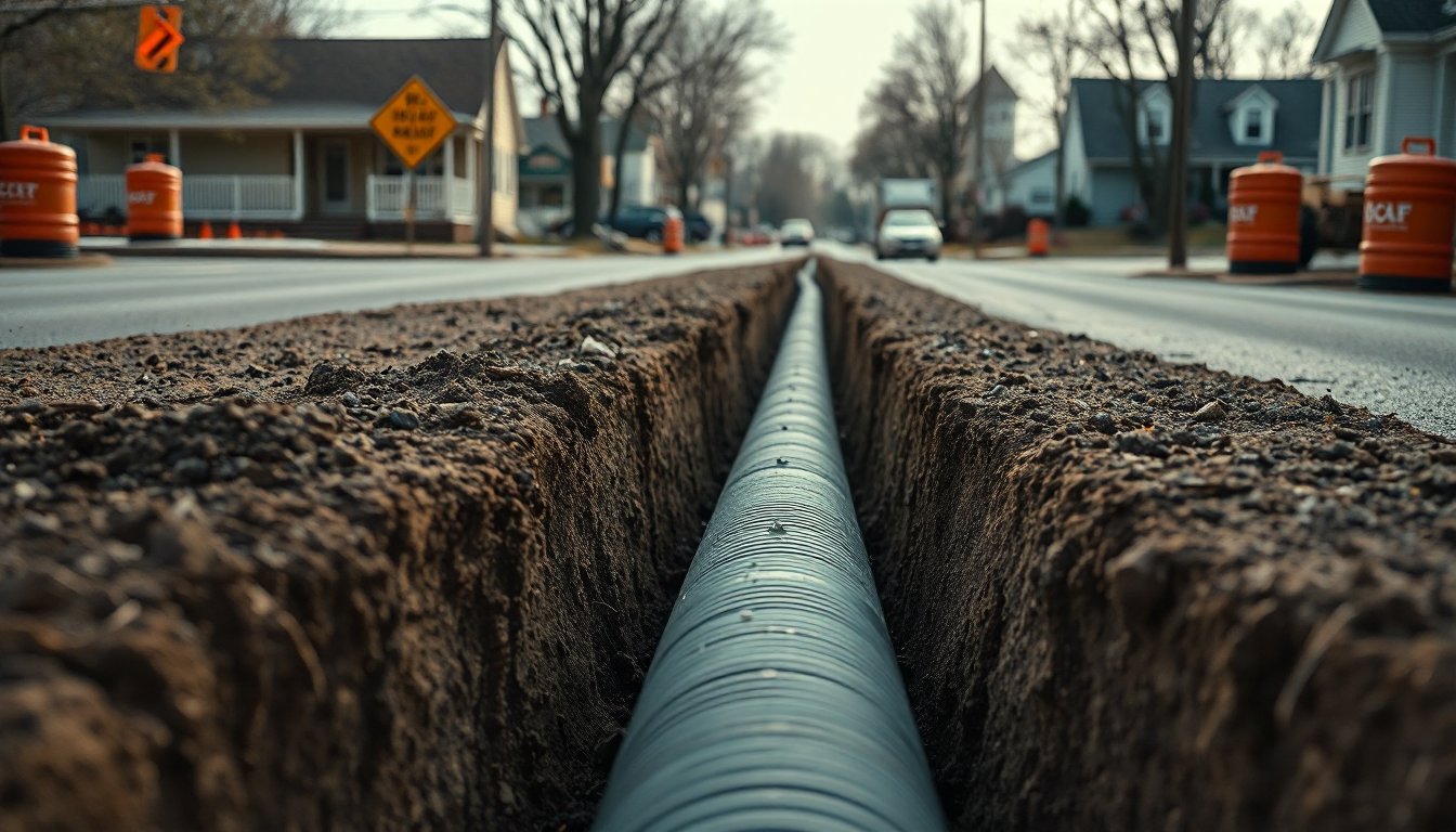 Hartford City Crews Begin Stormwater Drainage Project on West Elm Street
