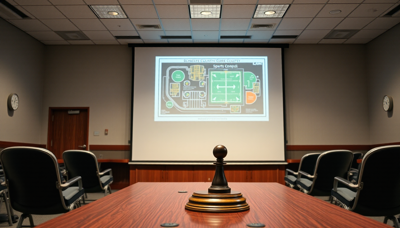 Blackford County Council Approves $15,000 Sports Feasibility Study from Permit Fees