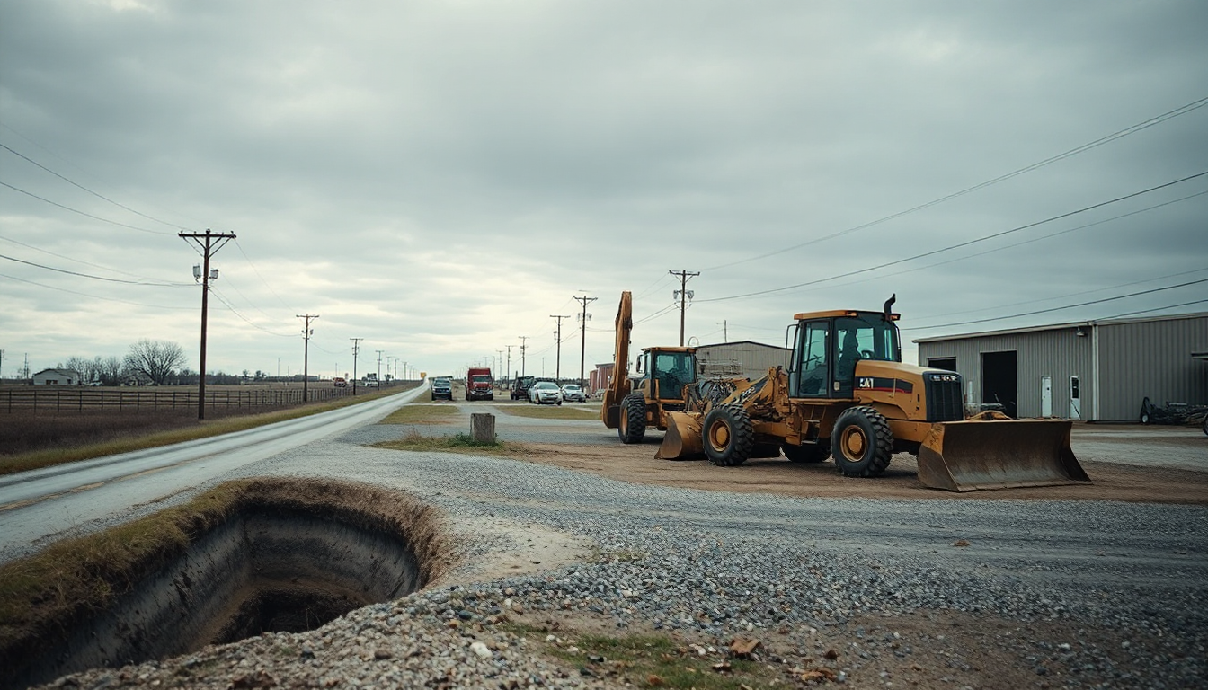 Dunkirk Board of Works Approves Ditch Excavation, Vehicle Repair; Water Tower Painting Under Way