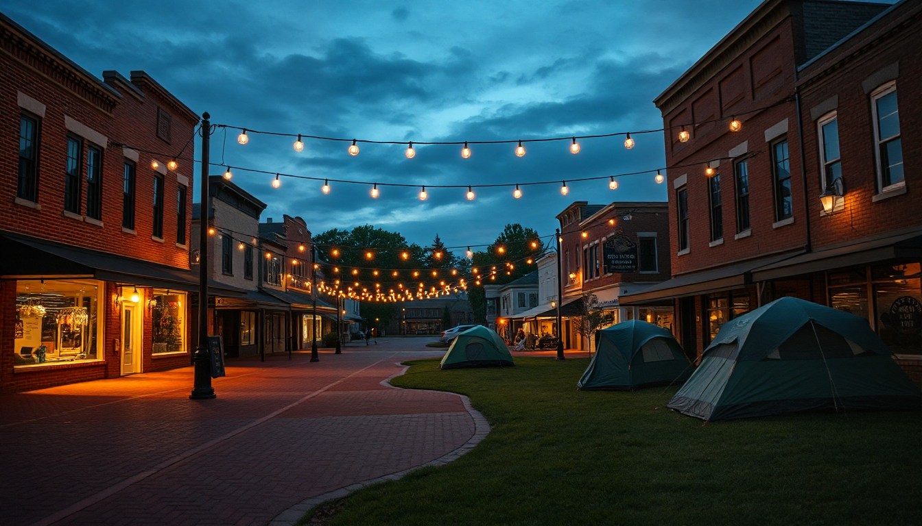 Downtown Camp Out Event Coming to Weiler Plaza August 22