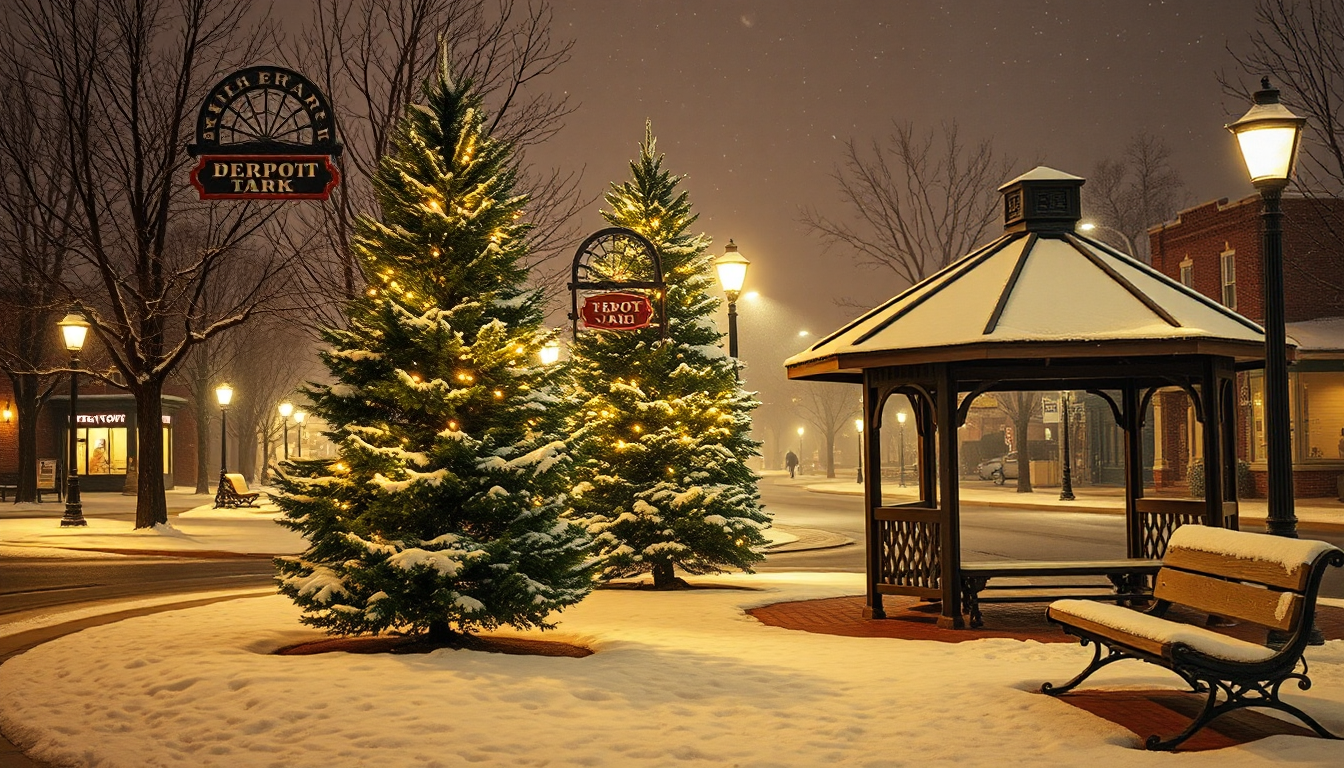Dunkirk Church Proposes Permanent Christmas Tree at Depot Park